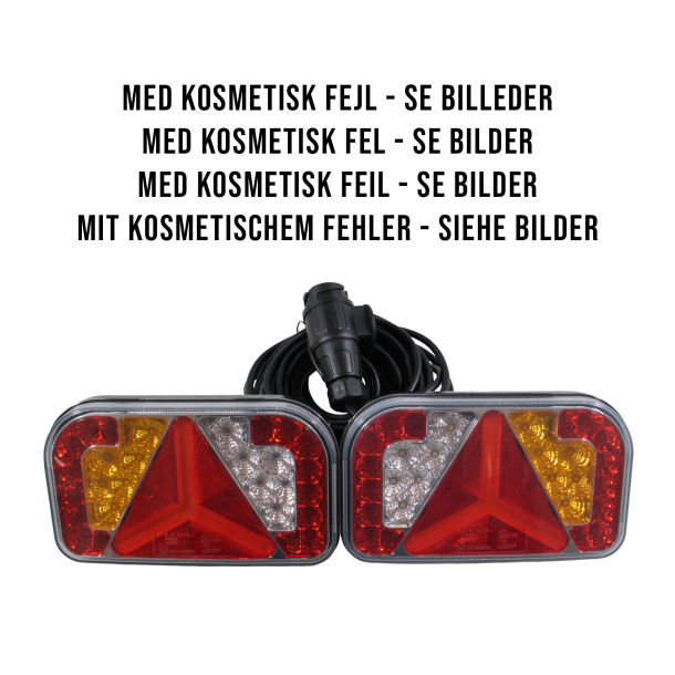 LED BELEUCHTUNGSSET - 13-POLIG - 5,5 METER KABEL - MIT KOSMETISCHEM FEHLER