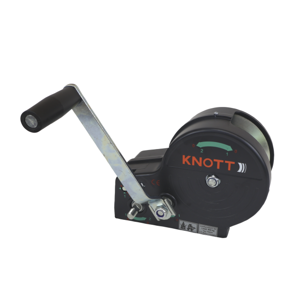Vinsj KNOTT m/vaier 900kg