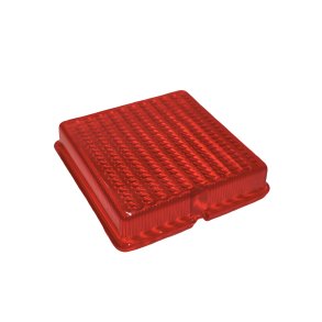 RUBBOLITE NEBELSCHLUSSLEUCHTENGLAS ROT