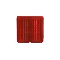 RUBBOLITE NEBELSCHLUSSLEUCHTENGLAS ROT