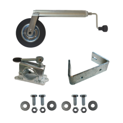 Komplett nesehjulsett - 150 kg - �48 - 200x50 mm