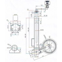 STTTEHJUL KLAPBART 60 MM 200X60