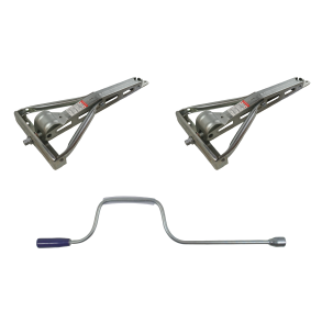 Skruvst�dben 1000 kg med skena f�r AL-KO - set med 2 st + handvev