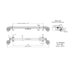 ALKO AKSEL 1000KG 4X100 A:1306 C:1840