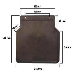 GUMMI KOTFLGEL SPRITZSCHUTZ