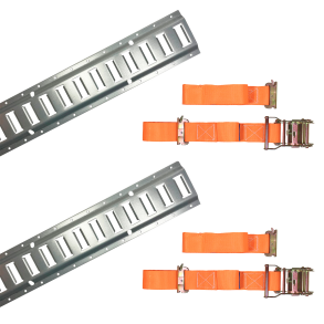 E-TRACK / LASTLSSKENA SATS I GALVANISERAT STL