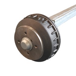 UNIVERSAL AXEL - JUSTERBAR C-MTT 1540 - 1950mm MED BROMS 1000 KG 4x100 ("BPW")