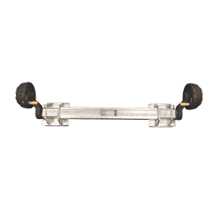 UNIVERSAL AXEL - JUSTERBAR C-M�TT 1540 - 1950mm MED BROMS 1350 KG 4x100 ("BPW")