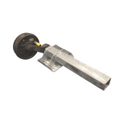 Universalachse - einstellbares C-Ma� 1650 - 2170 mm mit Bremse 1800 kg 5x112 ("BPW") - Rechte Seite