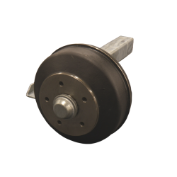 Universalachse - einstellbares C-Ma� 1650 - 2170 mm mit Bremse 1800 kg 5x112 ("BPW") - Linke Seite