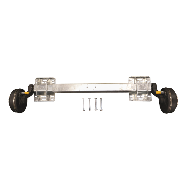 Universalachse - einstellbares C-Ma� 1650 - 2170 mm mit Bremse 1800 kg 5x112 ("BPW")