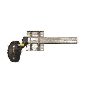 Universalachse - einstellbares C-Ma� 1650 - 2170 mm mit Bremse 1800 kg 5x112 (