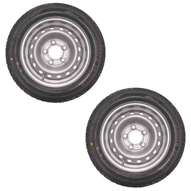 Vinterhjul 195/50R13C 5x112 - 104N/900 kg - Venstre + H�jre