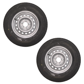 Vinterhjul 185R14C 5x112 - 104N/900 kg - Venstre + H�jre
