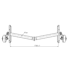 ALKO AKSEL DELTA SIN14 - 1700KG - B:1730 C:2260 special