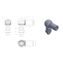 LST KULELEDD FOR GASSFJR M10