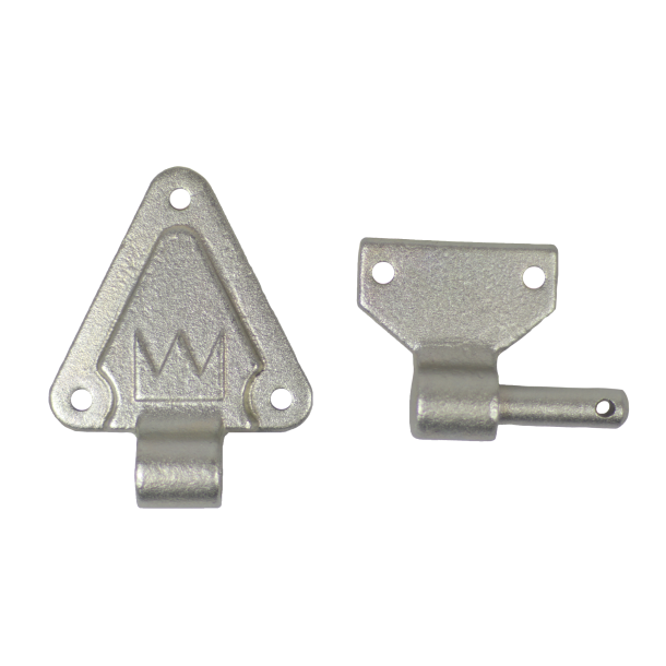 SCHARNIER MIT BOLZEN UND AUGENBOLZEN FR BRENDERUP ANHNGER  TYP 86