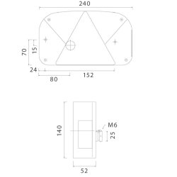 BELEUCHTUNGSSET FORZALINE MIT ASPCK LICHTERN