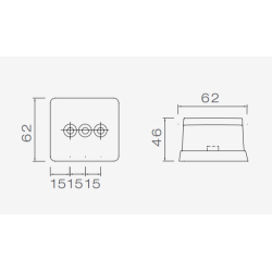 POSITIONSLICHT QUADRAT KLAR ASPCK