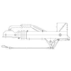 Pskjutsbroms WAP 24/35.2 1300-2400 kg 100 mm