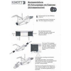 FHRUNGSLAGER KNOTT KF27 / KF30 mit Schnappverschluss