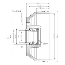 BROMSTRUMMA FR KNOTT 200x50 5x112 39/72/37