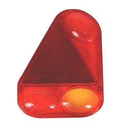 GLASS TIL BAKLYKT RADEX 2900 VENSTRE MED T�KELYS