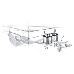 MONTAGEKIT TIL VRKTJSKASSE MONTERING / V-TRKVANGE F/ KNOTT DAKEN 