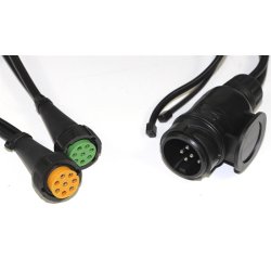 8-POLIGER KABELSATZ 8 M. - 6 M RCKLAUF 13-POLIGER STECKER ASPCK