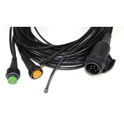 8-POLIGES KABELSET 7 M. - 4,5 M RCKLAUF 13-POLIG ASPCK