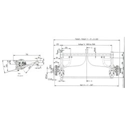 KNOTT AKSEL 1800KG 5X112 B:1300 C:1744 COMFORT