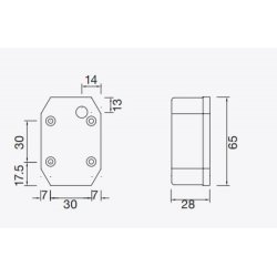 FLEXIPOINT LED RD/HVID 0,5M DC 9