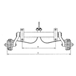 ALKO AKSEL 1000KG 4X100 A:1000 C:1450