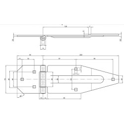 RUSTFRI HENGSEL TIL HAPERT CARGO D