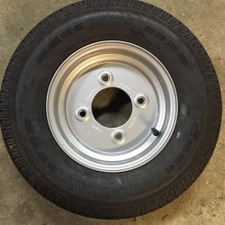 KOMPLETT HJUL 145R10 4X139,7 WILLIAMS FLG