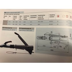 PLBSBREMSE ALKO 161S/A  950-1600 KG - MODEL FRA FR 2023