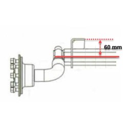 UNIVERSAL-ACHSE - HALBACHSE JUSTIERBAR 1350 - 1850mm FAHRWERK ACHSE 750 KG 4X100
