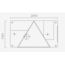 BAKLYKTSGLAS MULTIPOINT I HGER