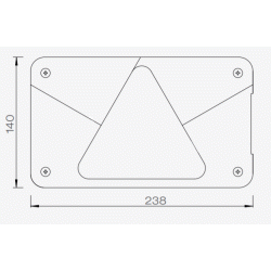 BAGLYGTEGLAS MULTIPOINT V HJRE