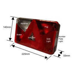 8 POLET MULTIPOINT V BAGLYGTE HJRE  KOMPLET 