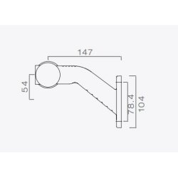 UMRISSLEUCHTE SUPERPOINT III LED links