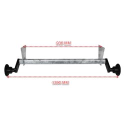 STEMA ACHSE FR STEMA ANHNGER - KNOTT ACHSE 750KG 4X100