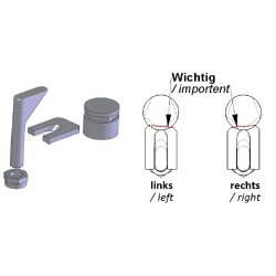 Justeringsset WAP W234RS W235RS VNSTER