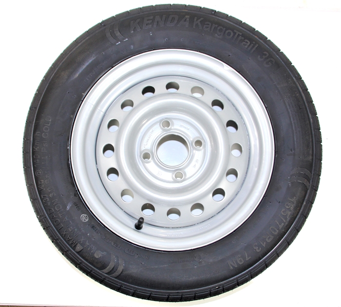 NEPTUN TRAILERHJUL 165/70R13 - 79N - 4x98 TIL NEPTUN TRAILER